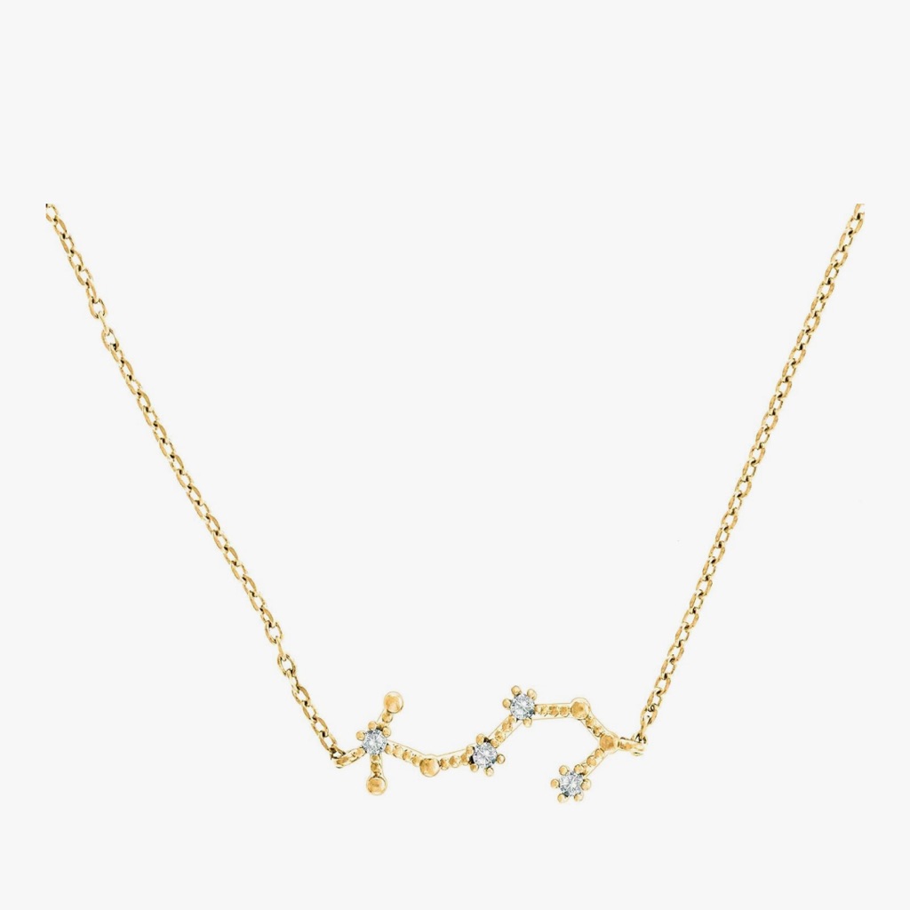 14k Gold Plated Astrology Constellation Horoscope Zodiac Necklace 1618 14k Gold Plated Astrology Constellation Horoscope Zodiac Necklace 1618